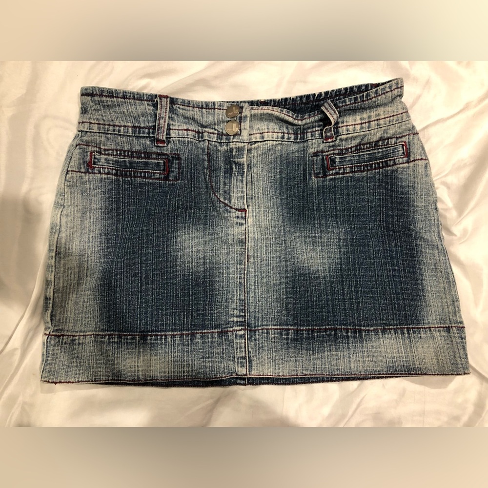 Joujou denim mini skirt